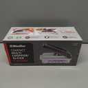 Mueller Vegetable Chopper Mandoline Slicer, Food Veggie Chopper, Cheese Grater, Onion Vegetable Cutter with Container, Dicer, Kitchen Gadgets & Essentials, White Sand/Grey (6 blade)