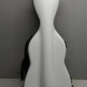 4/4 hard Cello case full size with wheels Aviation ABS Composite materials Durable and Sturdy cello box Embedded handle with Backstraps, Waterproof and Stable (White)