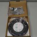 Recessed to Pendant Light Converter Kit - 6 Inch Can Light Conversion, Includes E26 Socket, Mounting Bracket, Round Ceiling Plate & 3D Black Cover