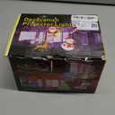 4-Large Pattern Halloween Christmas Projector Lights Outdoor, 29 Effects Holiday Projector Light Outdoor 2 in 1 with Remote, Christmas Decorations Lighting for Outside Home Party House Decor Black