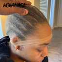 WOWANGEL 12PCS Real HD Wig Cap for Lace Front Wig, High-Elastic Invisible Wig Cap stocking caps Wig Accessories 6 Pack