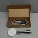 Shower Head,5 Functions High Pressure shower heads with handheld,with Pause button, High Flow Hand Held Shower Head, handheld Showerhead Set Equipped with Stainless Steel Hose and Brackets