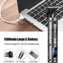 Suttik Hair Trimmer for Men, Professional Hair Clippers for Barber, Beard Trimmer for Men, Cordless Edgers Clippers, Ornate Knight T-Blade Close Cutting Trimmer with LCD, Gray