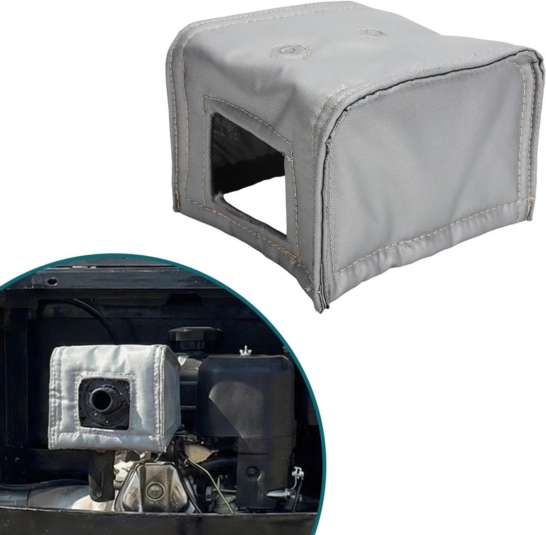 Muffler Blanket Fit For Chinese Mini Excavator Skid Steer Rato 420cc Predator - Universal Muffler Cover for Small Equipment
