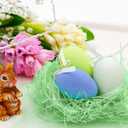 AVOIN Easter Grass, 9 Oz Easter Basket Grass, Shredded Tissue Easter Grass Basket Filler, Easter Grass Paper for DIY Easter Gift Wrapping, Easter Egg Stuffer Party Supplies (Green)