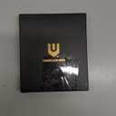 UNBREAKcable for Apple AirTag Holder - 4 Pack [Fit Tightly Design] [Easy to Install] [Hold Air Tag Securely] Waterproof TPU Shell Protective Case with 304 Stainless Steel Keychain Key Ring (Black&Blue&Orange&Green)