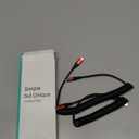 KIYODA Coiled USB C Cable for Car 3FT & 6FT, USB C to USB C Fast Charging Cable USB Type C Cord Compatible with iPhone 17/16/15/Plus/Pro/Pro Max/MacBook Pro 2020/iPad Pro 2020/Samsung Galaxy S23-Red