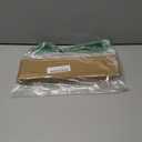 uxcell Leather Purse Strap, 2Pcs 50cm/19.7" PU Braided Purse Replacement Handle for Women's Handbag Underarm Bag Tote (Coffee)