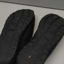 Shoeslocker Men's Slippers Indoor Outdoor Warm Soft Plush Memory Foam House Slippers for Men Comfortable Bedroom Moccasin Slipper Non-Slip (13, Black)