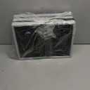 Jekiyo 16-Liter Folding Crates Storage, Collapsible Container Plastic, Set of 3 (Black)