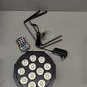 Rechargeable Par Lights, RGBW LED Uplights Battery Powered Stage Light, HOLDLAMP Par Can DJ Lights Sound Activated with Remote & DMX Control for Festival Party Event Wedding Bar.
