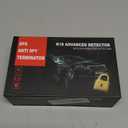 Hidden Camera Detectors, Anti Spy Camera Finder, GPS Tracker Detector, Hidden Devices Detector for Airbnb, Hotels, Bathroom, Home, Office (Black)