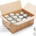 Ball Wide Mouth Pint Canning Jars, 12 Pack, Clear