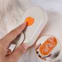 Cloud Cat Brush, 3-in-1 Self-Cleaning Cat Brush Steam Pet Brush with 360 Rotating Arm Cat Hair Steamy Brush Dog Steam Brush for Shedding Best Steam Brush for Pet Cat Dog (Khaki)