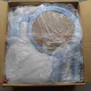 Globlazer Heavy Duty Cat Trees for Large Cats, Sturdy 72in Maine Coon Cat Tree for Large Cats 20 lbs+ Heavy Duty Cat Tower for Adult Biggest Cat with 6 Scratching Posts, Hammock, S72, Ocean Blue