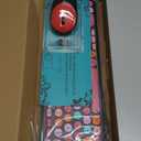 Wireless Keyboard and Mouse Combo, Retro Typewriter Keyboard with Round Keycaps, 2.4GHz USB Cute Wireless Keyboard Mouse for Computer, Desktop, Laptop and Computer (BlackColorful)