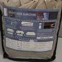 ZNSAYOTX Oversized Velvet 3 Piece Couch Cover with 2 Extra Large Seat Cushion Covers Stretch Sofa Cover for 2 Cushion Couch Thick Loveseat Sofa Slipcover for Living Room (Khaki), 72"-92"(2 Cushions)