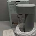 Mysoda Woody Sparkling Water Maker - Silent Carbonated Water Machine Made of Renewable Wood Composite and 1L Water Bottle - Without CO2 Cylinder - Seltzer Maker Machine - Sage Green