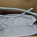 Graco Slim Spaces Compact Baby Swing, Space Saving Portable Bay Swing with Height Adjustable Legs & Soft Toys, Reign