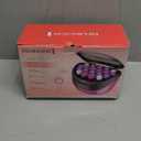Remington Ionic Conditioning Hair Setter, 20 Velvet Hair Rollers, 6 Large (1), 10 Medium (1"), 4 Small (), Blowout Style Hair Curlers (pink)