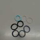 8 Pack Ring Cover Compatible with Oura Ring Gen 4/4 Ceramic, Oura Ring Gen 3 Horizon/Heritage, Support Charging with Cover on, Anti-Scratch Elastic Silicone Rings Protector for Men Women Working Out