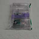 LARGER Compartment - Stackable Water Bottle Organizer Holder - for Stanley & Others' Large Tumbler - Clear Drink Cooler Rack, Cup Bottle Holder for Cabinet Home Countertop Fridge Pantry Shelf, 3 Tier Hold 9