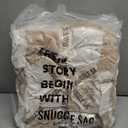 Snuggle Sac Checkered Throw Blanket Faux Fur Microfiber Blankets for Couch,Cozy Soft Warm Blanket for Sofa Bedroom Living Room,Beige Checker,50x60 inches