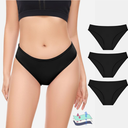 Period Swimwear Leakproof Swim Bikini Bottom Menstrual Swimsuit Waterproof UPF 50+ Bathing Suit for Teens Girl Women XL