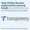 Philips Norelco SH30/52 Shaving Heads, Compatible with Philips Shavers Series 1000, 3000 and 5000, Powerful Performance, Self-Sharpening, 3 Pieces, Model SH30/52