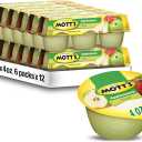 Mott's Pear Applesauce, 4 Oz Cups, 72 Count (12 Packs Of 6), No Artificial Flavors, Good Source Of Vitamin C, Nutritious Option For The Whole Family