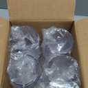 US Acrylic Classic Clear Plastic Reusable Drinking Glasses (Set of 8) 12oz Rocks & 16oz Water Cups | BPA-Free Tumblers, Made in USA | Top-Rack Dishwasher Safe