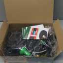 Flexi Hose Expandable Garden Hose with 8 Function Nozzle, 100FT - Lightweight Retractable Garden Hose, Water Hose - No-Kink Flexibility, 3/4 Inch Solid Brass Fittings and Double Latex Core (Black)