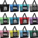 Gilprop 12 Pcs CNA Week Gift Dental Assistant Tote Bags Nursing Party Decorations Large Hygiene Bags with Pocket for Women Graduation Coworkers