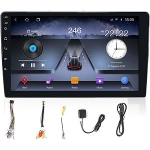 9 Inch Android 8.1 WiFi Universal Car Radio Car MP5 Player Auto Radio Autoradio GPS Navigation Bluetooth Fm USB Car Stereo with Dongle USB reproductor for Android Phone