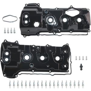 3.5L Aluminum Valve Covers Compatible with Ford 2015-2017 Expedition 2013-2016 F-150 Replace# BL3Z-6582-H DL3Z-6582-C