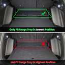 HAFIDI Cargo Liner for 2023 2024 2025 2026 Honda CR-V (Fit for CRV Fuel Models, Cargo Pallet Lower Layer) (Not fit CRV Hybrid Models) All Weather TPE Car Trunk Mat Custom Accessories - Black