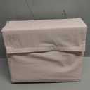 Linen Closet Luxury Cotton 144 Thread Count Organic Cotton 4-Piece Sheet Set, King, Light Pink
