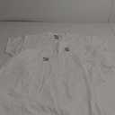 Hanes Men's Cotton, Moisture-Wicking Crew Tee Undershirts, White 3XL 3pcs