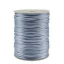 Dortrue Light Blue Nylon Cord Satin String 2mm x 109 Yards Rattail Satin Silk Trim Cord for Bracelets, Necklaces, Jewelry Making, Chinese Knotting，Macramé Arts and Crafts