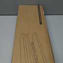 BAYKA Grey Floating Shelves for Wall, 22.5 inches Wall Mounted Rustic Wood Shelves for Bathroom, Bedroom, Living Room, Floating Shelves for Books/Storage/Decor (Set of 3) (Grey - Industrial Edge Style)