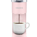 Keurig KMini Single Serve KCup Pod Coffee Maker, 6 to 12oz Brew size, with Cord Storage, Perfect for Small Spaces, Dusty Rose