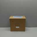 Square Glass Display Box with Lid Handmade, Mirrored Bottom, Geometric Jewelry Box for Display, Brass & HD-Glass for Jewelry Trinket Book Photo, Keepsake Organizer, Home Decor, Gold (Low: 8.9"L  8.9"W  2.6"H)