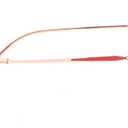 Zeelool Oversized Eyeglasses Frame for Women with Non-prescription Clear Lens Square Metal Eyewear JGM953566 (Jgm953566-01 Two-tone)