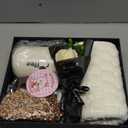 Marsheepy Birthday Gifts for WomenValentines Day Gifts Happy Bestie Birthday Gift Basket for Women, Mom, Wife, Girlfriend, Sister, Christmas, Mothers Day Gifts (Black)