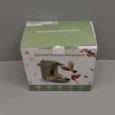 Smart Bird Feeder with Camera Solar Powered, AI Birds Species Identification, 2.5K HD Video Bird House with Camera for Outside, Weatherproof Design Ideal Gifts for Valentine's Day, Bird Lovers, Green