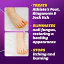Silka Max Strength Antifungal Liquid & Cream Set - Powerful Relief for Toenail Fungus, Athlete's Foot, and Ringworm, Itch and Burn Relief