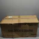 4 Pack Premium 11" H Plastic Stackable School Chairs, Toddler and Kids Chair for Daycare, School, Outdoor, Home - Blue