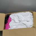 Windyun 8 Sets Kids Air Mattress Bulk with Fitted Sheet,Toddler Inflatable Bed 63 x 27 x 8 Inches Blow up Airbed Camping Sleeping Pad for Aged 3-10 Years Old Birthdays Slumber Sleepover Party (White)