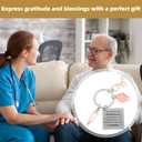 Nurse Graduation Appreciation Keychain, Medical Assistant Key Chain for Women, Funny Mask Injection Nursing Student Practitioner Presents, Female Doctor Work Week Gift for Birthday Thanksgiving