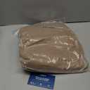 Bedsure King Size Comforter Set Brown - Bed in a Bag Bedding Set 7 Pieces, GentleSoft Pintuck Bed Set Gift for Family, Pinch Pleat Brown Comforter with Sheets, Pillowcases & Shams